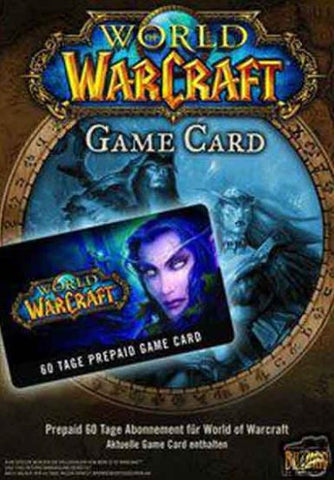World of Warcraft 60-day time card